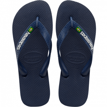 Chinelo Havaianas Brasil Logo - Marinho (0555) - Atacado