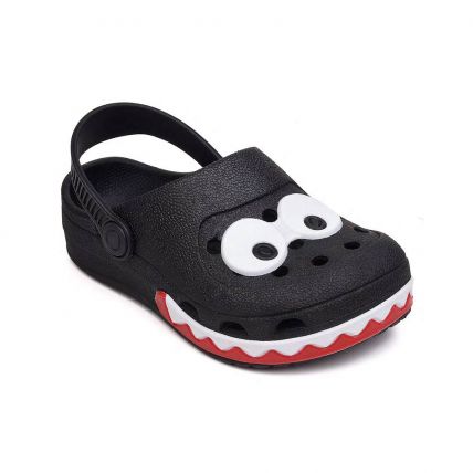 Babuche Infantil Estrelinha 0421/76 - Preto - Atacado