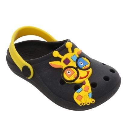 Babuche Infantil Simples Passo 001.032.001 - Preto - Atacado