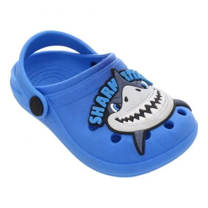 Babuche Infantil Simples Passo 001.073.0010 - Azul Royal - Atacado