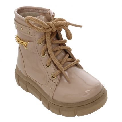 Bota Infantil Lily Kids 16.034.104 - Bege - Atacado