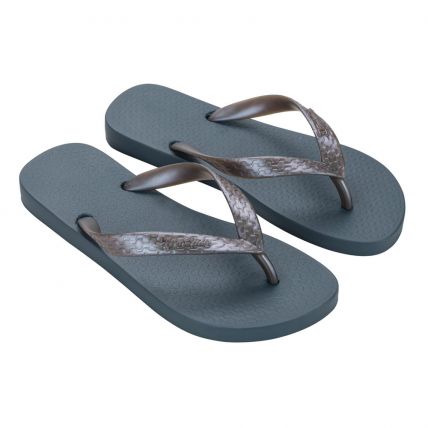 Chinelo Feminino Ipanema Classica 06466 - (06883) - Azul/prata Perola (Bd961) - Atacado