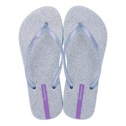 Chinelo Feminino Ipanema Glitter 26481 - Azul/azul Perolado (Aw663) - Atacado