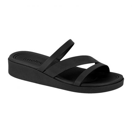 Tamanco Feminino Moleca 5508.105.9569 - Preto (15745) - Atacado