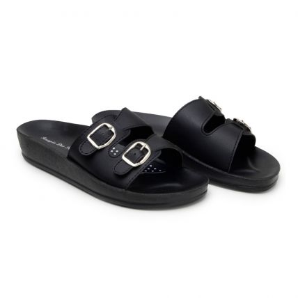 Chinelo Feminino Terapia Dos Pês Nb02 - Preto - Atacado