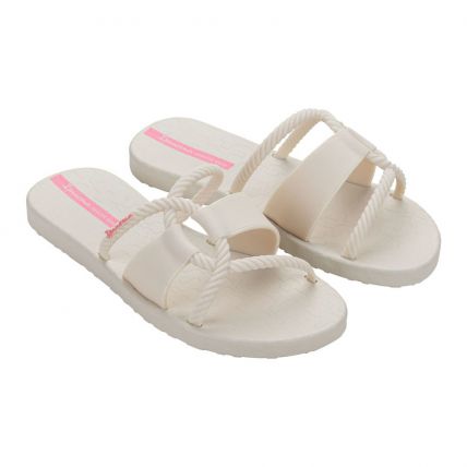 Chinelo Gáspea Feminino Ipanema Diversa 27232 - Off White/rosa (Bg830) - Atacado