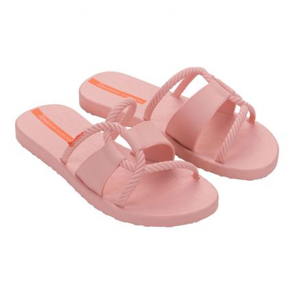 Chinelo Gáspea Feminino Ipanema Diversa 27232 - Rosa Claro/laranja (Bg835) - Atacado