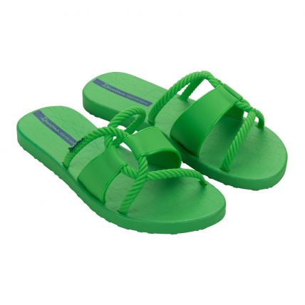 Chinelo Gáspea Feminino Ipanema Diversa 27232 - Verde Palmeira/azul (Bg834) - Atacado