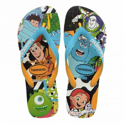 Chinelo Havaianas Disney Stylish - Branco/azul (7284) - Atacado