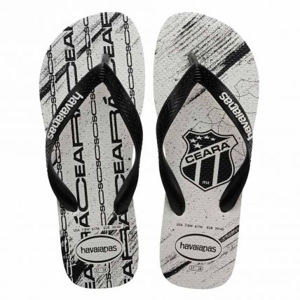 Chinelo Havaianas Top Times Ceara - 37 Ao 43 - Branco (0001) - Atacado