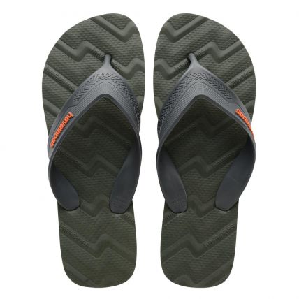 Chinelo Havaianas Track Waves - 37 Ao 44 - Verde Olive (4896) - Atacado