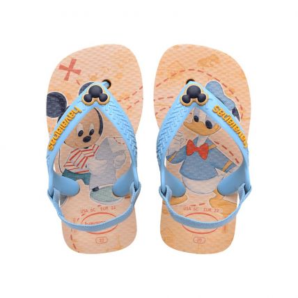 Chinelo Baby Havaianas New Disney Classics - Amarelo Pop (1740) - Atacado