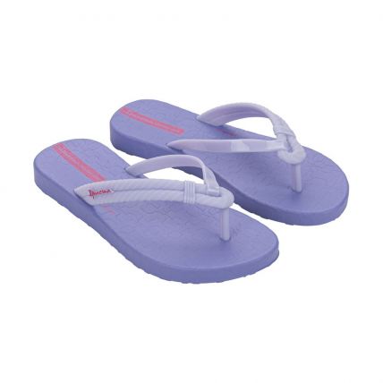 Chinelo Infantil Ipanema Diversa 27231 - Lilás/lilás Claro (Bh073) - Atacado