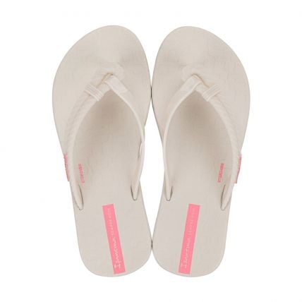 Chinelo Infantil Ipanema Diversa 27231 - Off White/rosa (Bh068) - Atacado