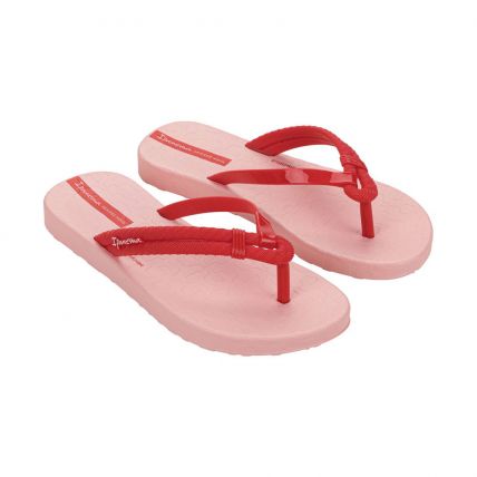 Chinelo Infantil Ipanema Diversa 27231 - Rosa/vermelho (Bh072) - Atacado