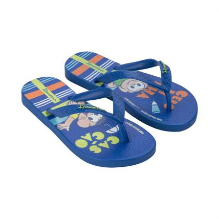 Chinelo Infantil Ipanema Turma Da Mônica 26790 - Azul/azul/verde (Bg280) - Atacado