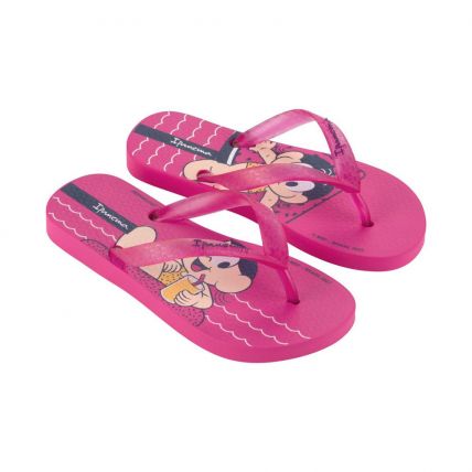 Chinelo Infantil Ipanema Turma Da Mônica 26790 - Rosa/rosa/bege (At929) - Atacado