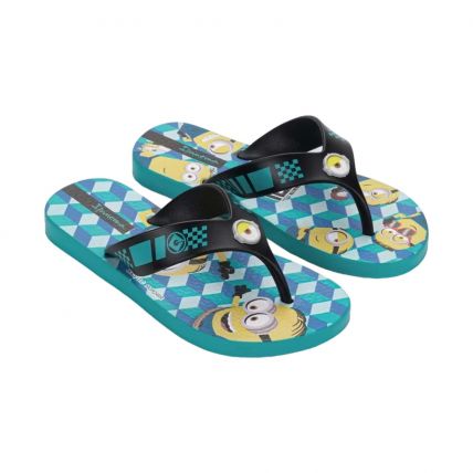 Chinelo Ipanema Minions Fun 27300 - Azul/preto/amarelo (Be419) - Atacado