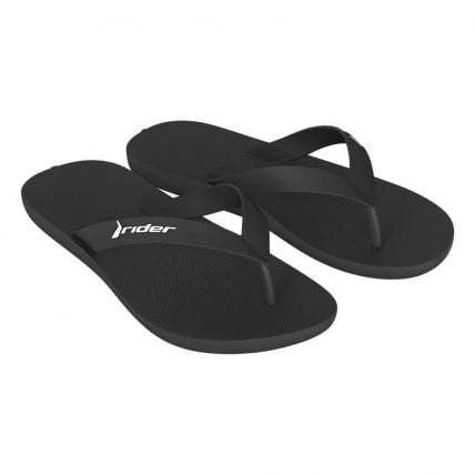 Chinelo Masculino Rider Feel Dedo 12303 - Preto/preto (Au143) - Atacado