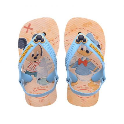 Chinelo New Baby Havaianas Disney Classics - Amarelo Pop (1740) - Atacado