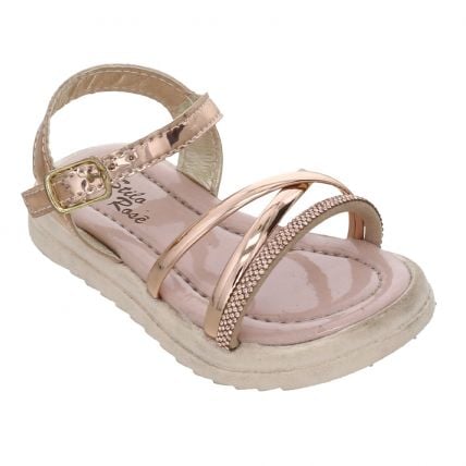 Sandália Infantil Stilo Rose 4705.34 - Cobre - Atacado