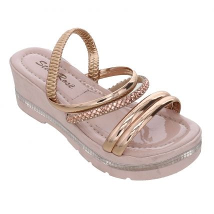 Sandália Infantil Stilo Rose 8224.34 - Cobre - Atacado