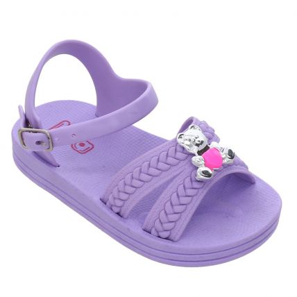 Sandália Infantil Vizzia Blf859 - Lilas - Atacado