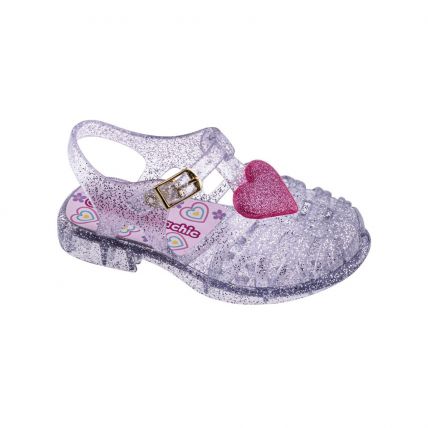 Sandália Baby Frad 2169 - Prata Glitter - Atacado