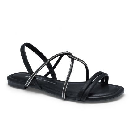 Sandália Feminina Dakota Y6976-0004 - (9 Pares) - Preto/preto - Atacado