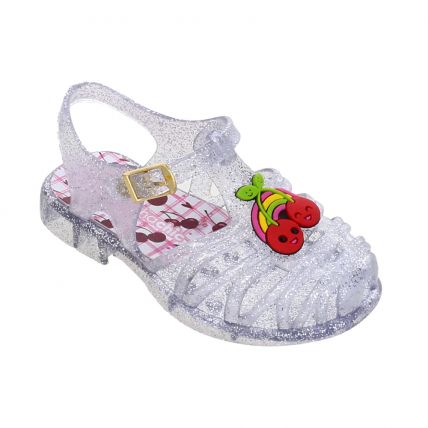 Sandália Infantil Frad 2170 - Max Glitter Prata - Atacado