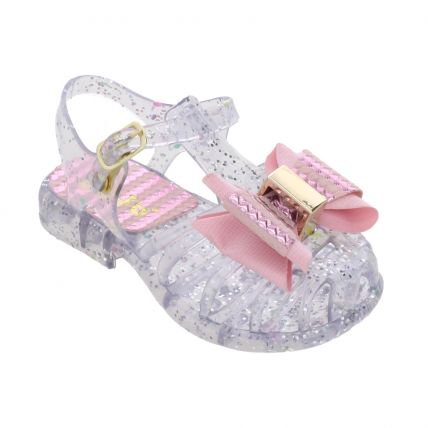 Sandália Infantil Juju Shoes 3015 - Cristal Rosa - Atacado