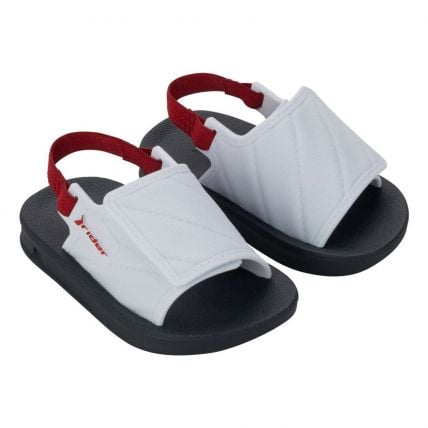 Sandália Slide Baby Rider Street 12414 - Azul/branco/vermelho (Bi460) - Atacado