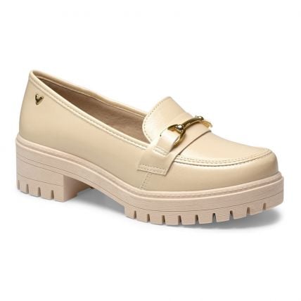 Sapato Feminino Mississipi Q8551-0003 - Baunilha - Atacado