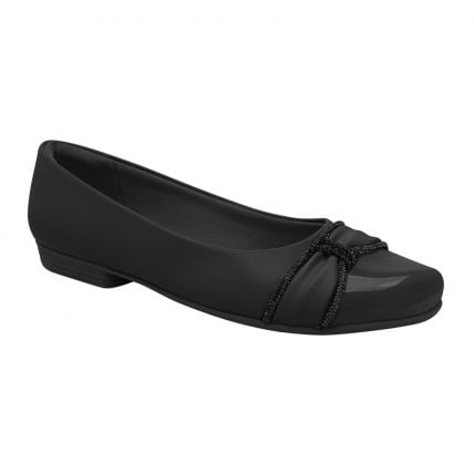 Sapato Feminino Piccadilly 250232 - (9 Pares) - Preto\preto - Atacado