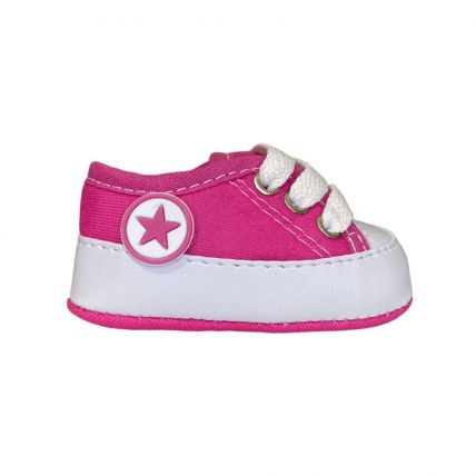 Sapato Infantil Mini Pé Baby 012 - Pink - Atacado