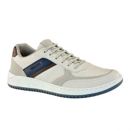 Sapato Masculino Velluti 5967e - Off White - Atacado