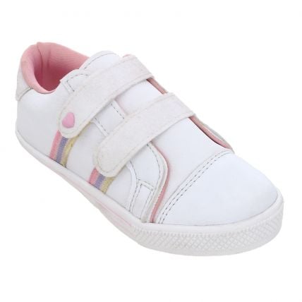 Tênis Infantil Linda Ju G202469 - Branco/branco - Atacado