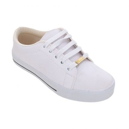 Tênis Feminino Vanessa Fashion 1031-b - Branco - Atacado